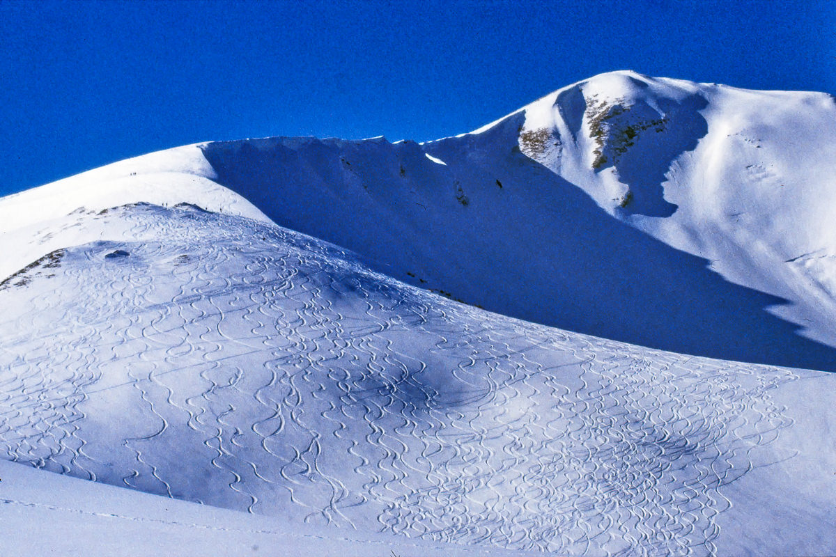 departure lanes from the Juifen summit, Upper Bavaria